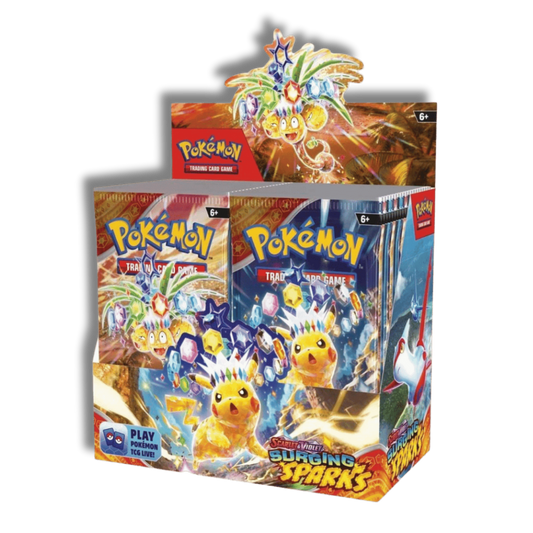 Caja de 36 Sobres de Chispas Fulgurantes - Español